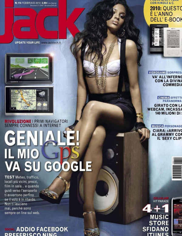 Ciara dans le magazine Jack